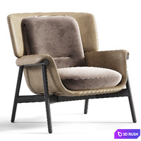 Armchair Keilhauer Abl 3D Model Corona