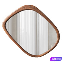 Janeiro Mirror by Cattelan Italia 3D Model Corona