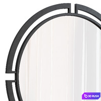 Mirror 521 3D Model Vray, Corona