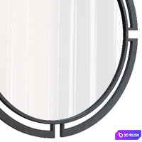 Mirror 521 3D Model Vray, Corona