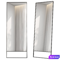 Cluatr Floor Mirror by Boca Room 3D Model Corona
