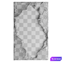 Floor Mirror 3D Model Corona