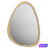 Cloud Wood wall mirror 3D Model Corona