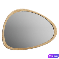 Cloud Wood wall mirror 3D Model Corona