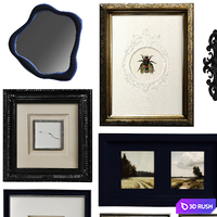 Wall decor - 15 3D Model Vray, Corona