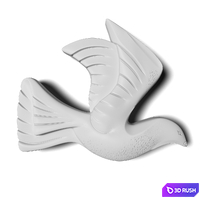 Mosaic Doves 3D Model Corona