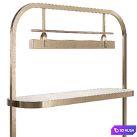 Mobile waiter stand Athlas designer 3D Model Vray, Corona