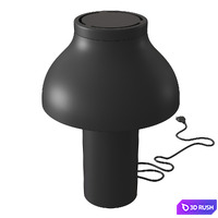 PC Table Lamp 3D Model Corona