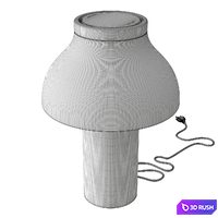 PC Table Lamp 3D Model Corona