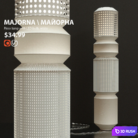 Lamp floor Floor lamp IKEA MAJORNA 3D Model Vray, Corona