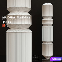 Lamp floor Floor lamp IKEA MAJORNA 3D Model Vray, Corona