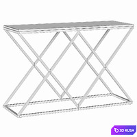 2X Console White Marble Loft Concept 3D Model Vray, Corona