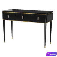 Console with three drawers r-interior Hollywood 3D Model Corona