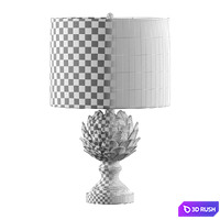 Regina Andrew Leafy Artichoke Ceramic Table Lamp 3D Model Vray