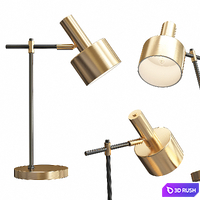 Table lamp Margarita Brass Table Lamp 3D Model Vray