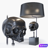 Extruder Eichholtz Lighting 3D Model Vray, Corona