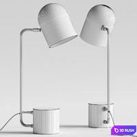 Aromas del Campo Luca Table Lamps 3D Model Vray, Corona