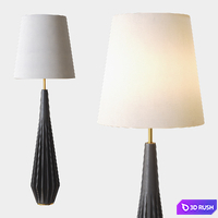 Cachet floor lamp kelly wearstler 3D Model Vray, Corona