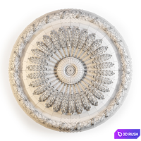 Ceiling rosette Perfect B3062 3D Model Vray, Corona
