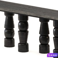 El Templo - Pfeifer studio Console Table 3D Model Vray, Corona