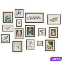 Set of wall paintings 3D Model Corona