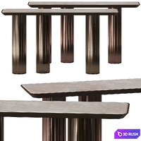 Reflex Signore Degli Anelli Console Tables 3D Model Vray, Corona