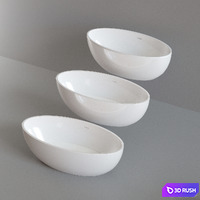 Ceramica Flaminia APP Bathtub 3D Model Corona