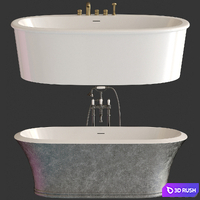 Bath set Devon &amp; Devon 3D Model Vray, Corona
