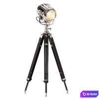 Ralph Lauren - Montauk Searchlight Floor Lamp 3D Model Corona