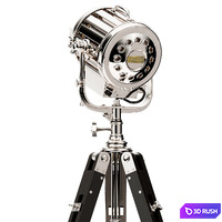 Ralph Lauren - Montauk Searchlight Floor Lamp 3D Model Corona