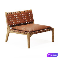 Zara Home By Vincent Van Duysen Lounge Chair 01 3D Model Corona