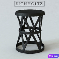 Table Eichholtz Stool Veracruz 3D Model Vray
