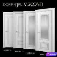 Doors Dorian Visconti 3D Model Vray