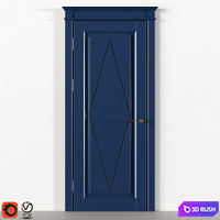 Door 3D Model Vray