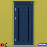 Door 3D Model Vray