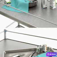 Hospital 3D Model Corona