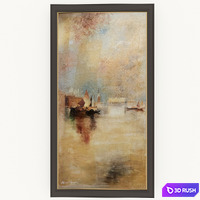 Set of sea landscapes 3D Model Corona