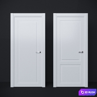 Doors "Volhovets" 3D Model Vray, Corona