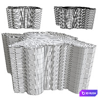 Brabbu by Covet Lounge Casegoods SEQUOIA 3D Model Vray