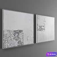 Pictures Grey 3D Model Corona