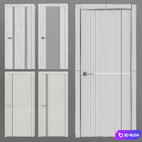 Door Sevilla 3D Model Corona
