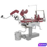 Table obstetric model CHS-E80 3D Model Vray