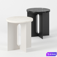 Androgyne Side Table by Audo 3D Model Corona