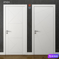 Doors Linea Volkhovets part 4 3D Model Vray, Corona