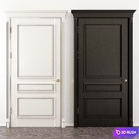 Elite door 73 3D Model Vray