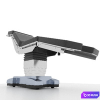 Hybase 6100 Operating Table 3D Model Corona