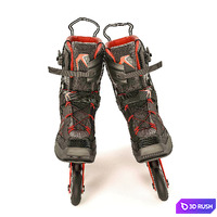 Roller skates Decathlon OXELO 3D Model Vray