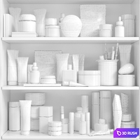 A set of cosmetics for beauty salons. Make up 3D Model Corona