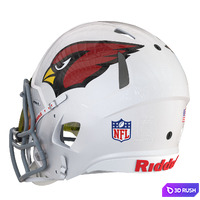 Riddell speed helmet arizona cardinals 3D Model Vray