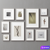 Picture Frames Set -202 3D Model Vray